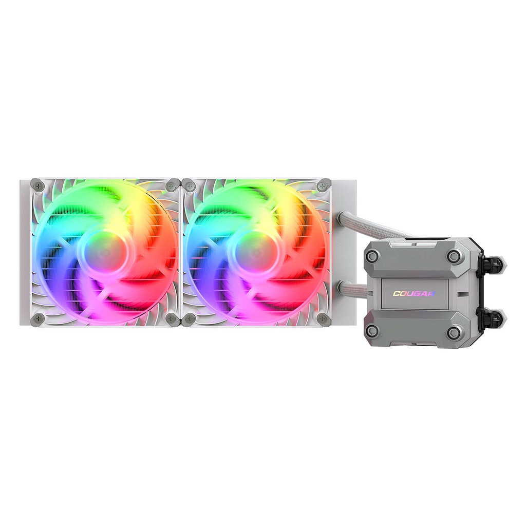 Cougar Poseidon Ultra 240 ARGB AIO Liquid Cooler - White