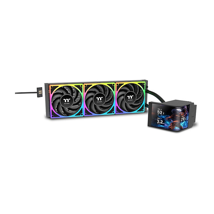 Thermaltake MAGCurve 360 Ultra System Fan - CL-W453-PL12SW-A AIO - CL-W453-PL12SW-A