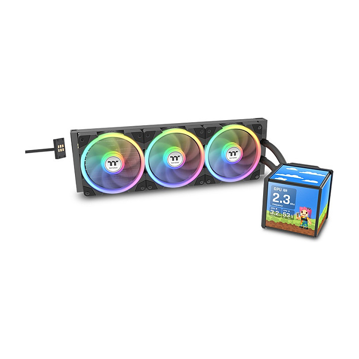 Thermaltake MINECUBE 360 Ultra — - CL-W481-PL12SW-A AIO - CL-W481-PL12SW-A