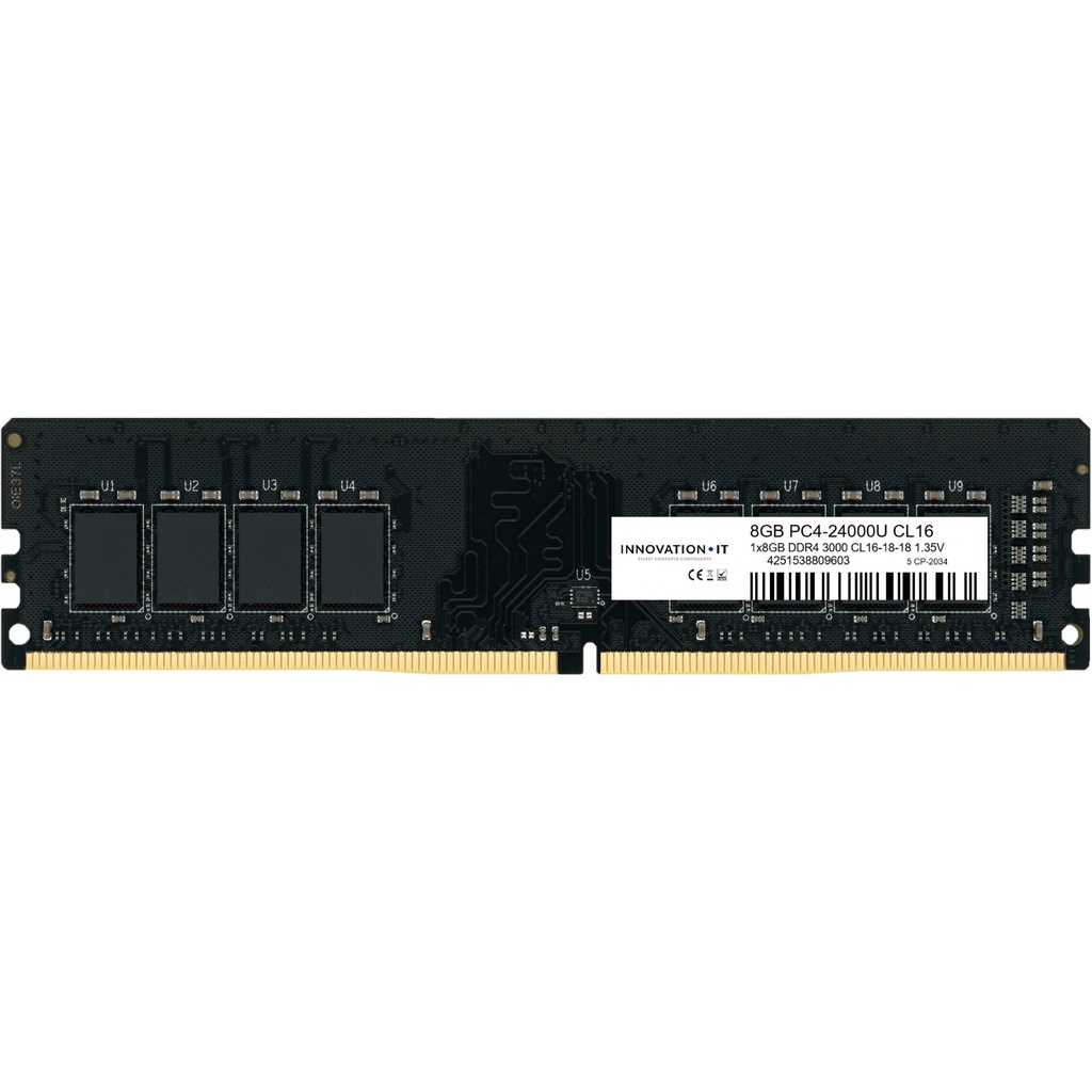 Innovation IT 8GB DDR4-3000 DIMM - Inno8G3000s