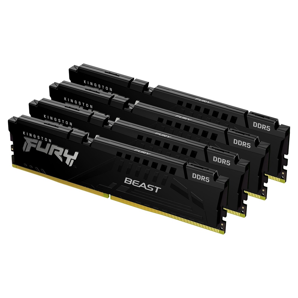 Kingston 128GB (4x32GB) DDR5-5600 DIMM - KF556C40BBK4-128