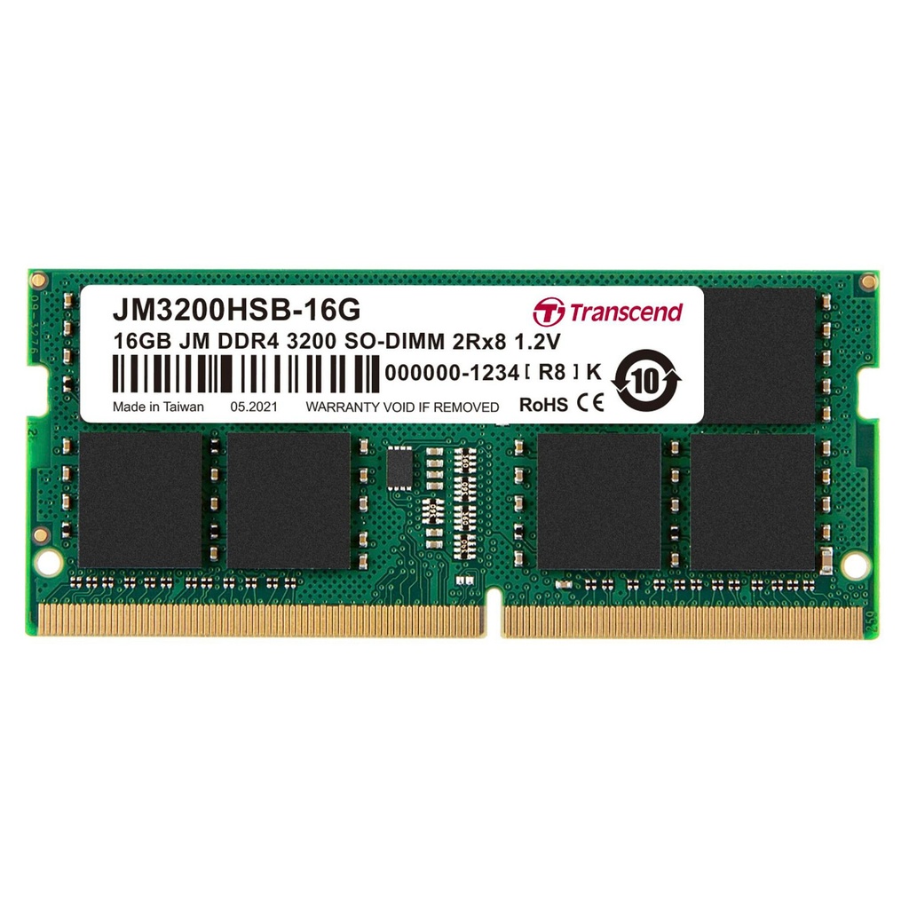 Transcend 16GB DDR4-3200 DIMM - JM3200HSB-16G
