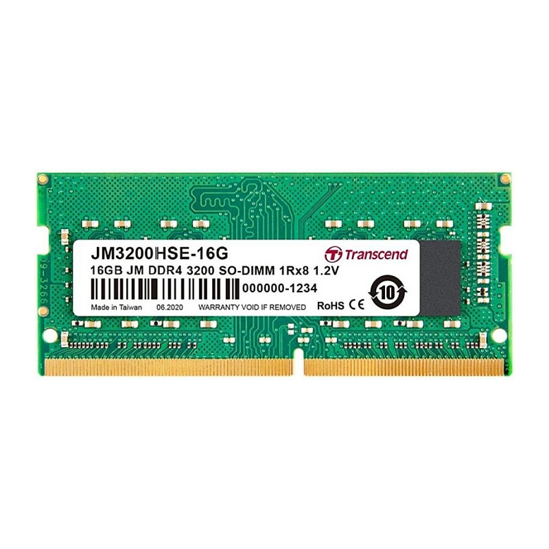 Transcend 16GB DDR4-3200 DIMM - JM3200HSE-16G