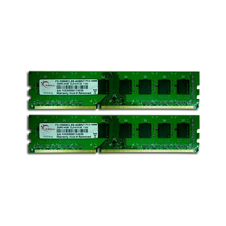 8GB PC 1333 CL9 G.Skill KIT (2x4GB) 8GBNT retail