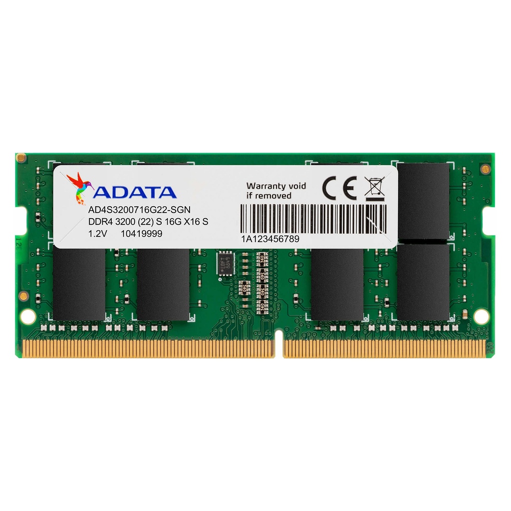 ADATA 8GB DDR4-3200 SO-DIMM - AD4S32008G22-SGN