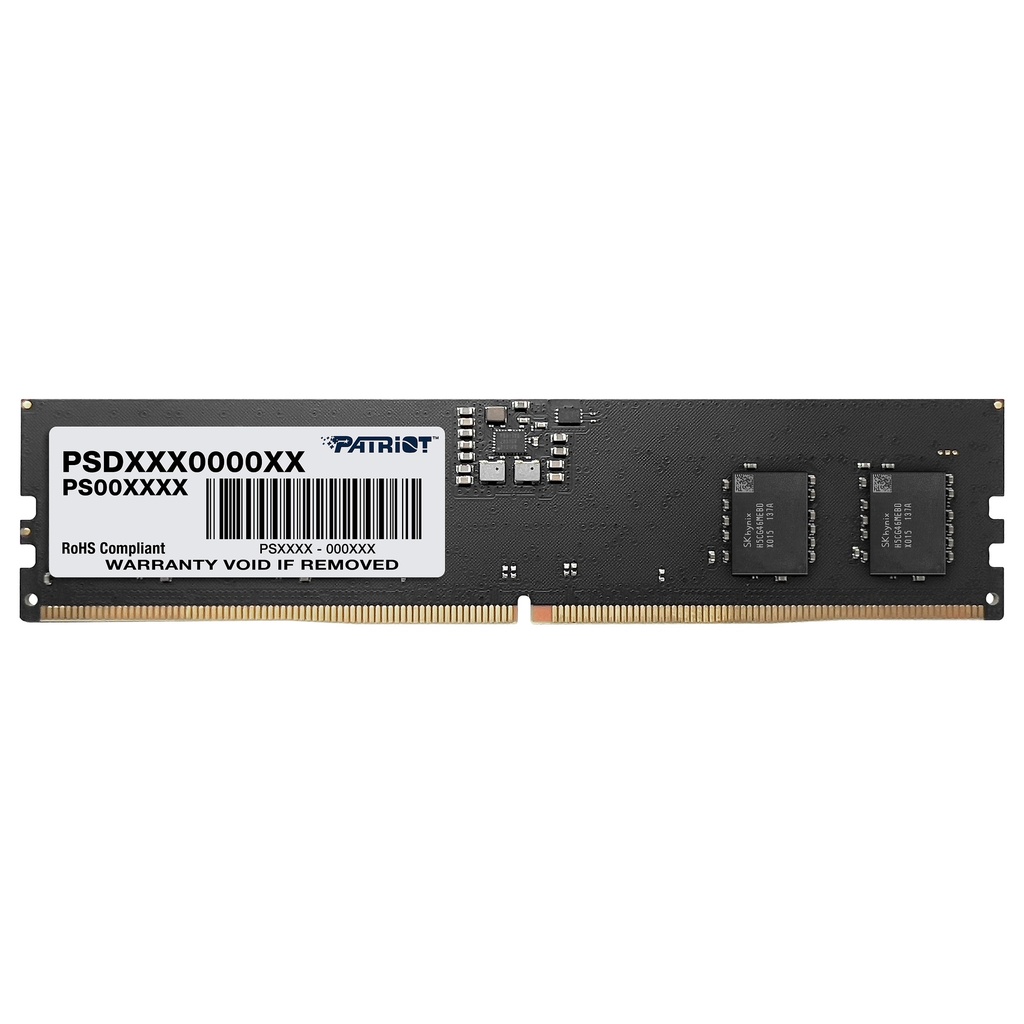 Patriot 16GB DDR5-5200 DIMM - PSD516G520081