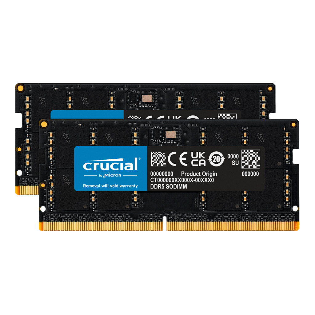 Crucial 96GB (2x48GB) DDR5-5600 DIMM - CT2K48G56C46S5
