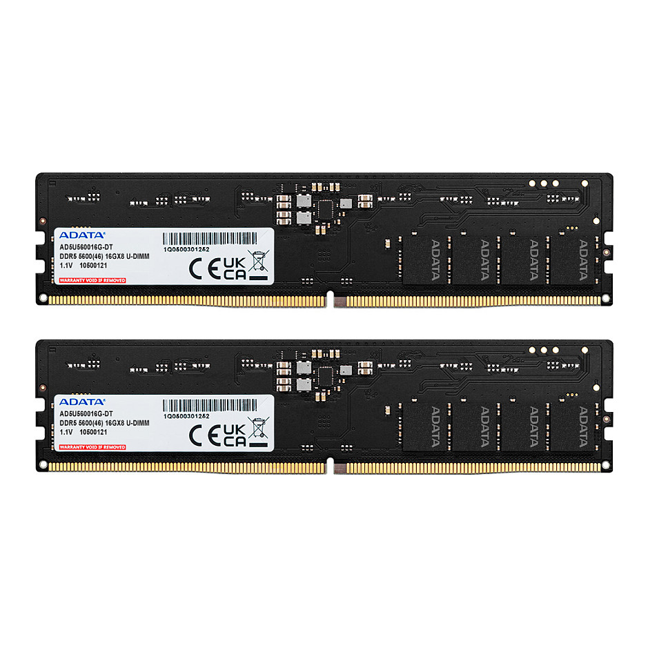 32GB ADATA DIMM 5600 (2x 16 GB) Dual-Kit · AD5U560016G-DT