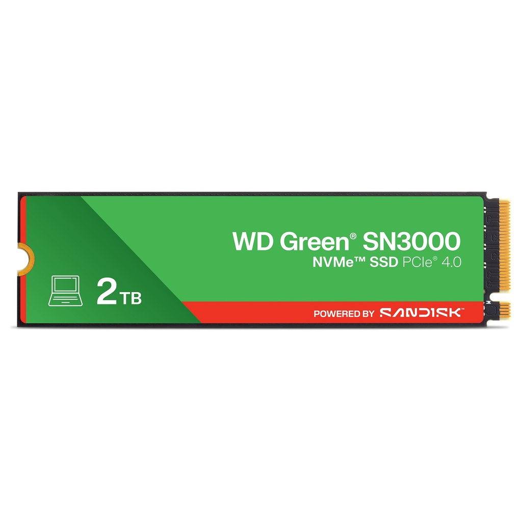 WD Western Digital SN3000 2TB M.2 NVMe - WDS200T4G0E-00CPS0