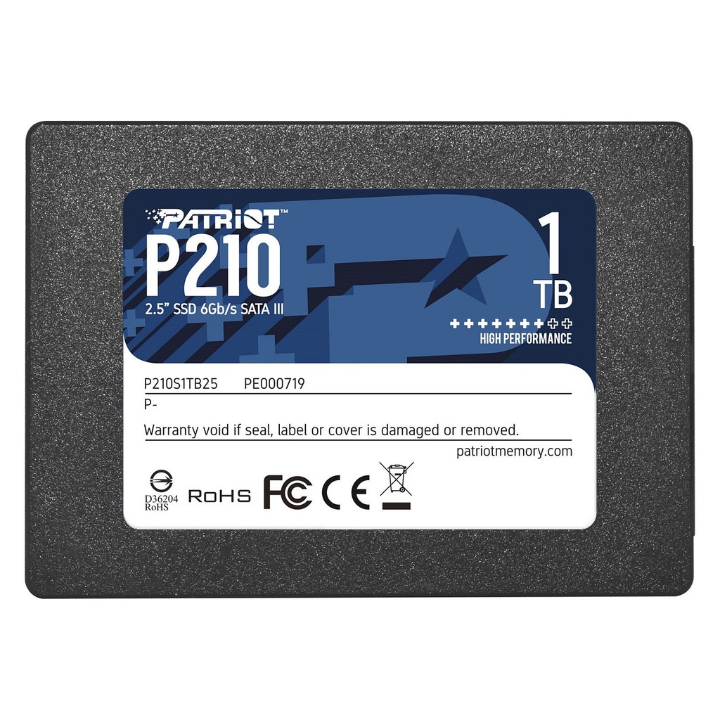 Patriot P210 1TB 2.5" SATA - P210S1TB25