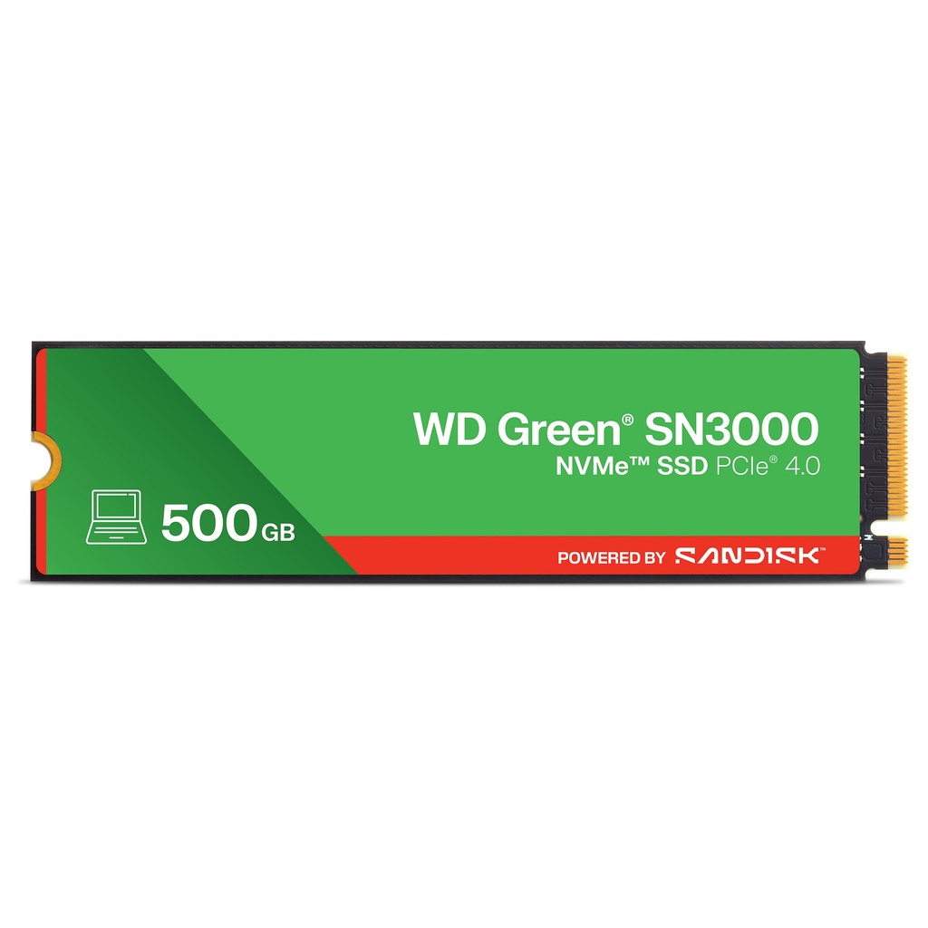 Western Digital WD SN3000 500GB M.2 NVMe - WDS500G4G0E-00CPS0