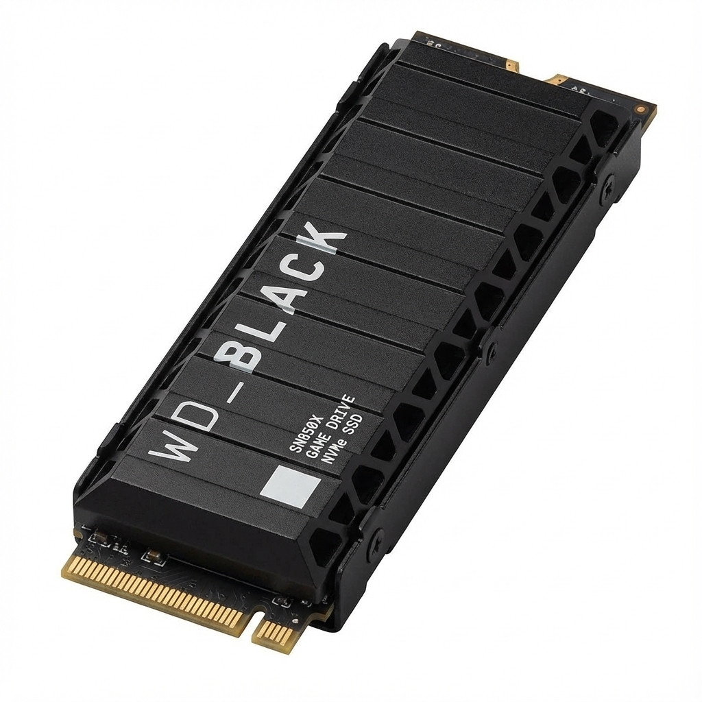 WD Sandisk WD_BLACK SN850X 4.0 - integrierter Khlkrper 8TB M.2 NVMe - WDBB9H0080BNC-WRSN