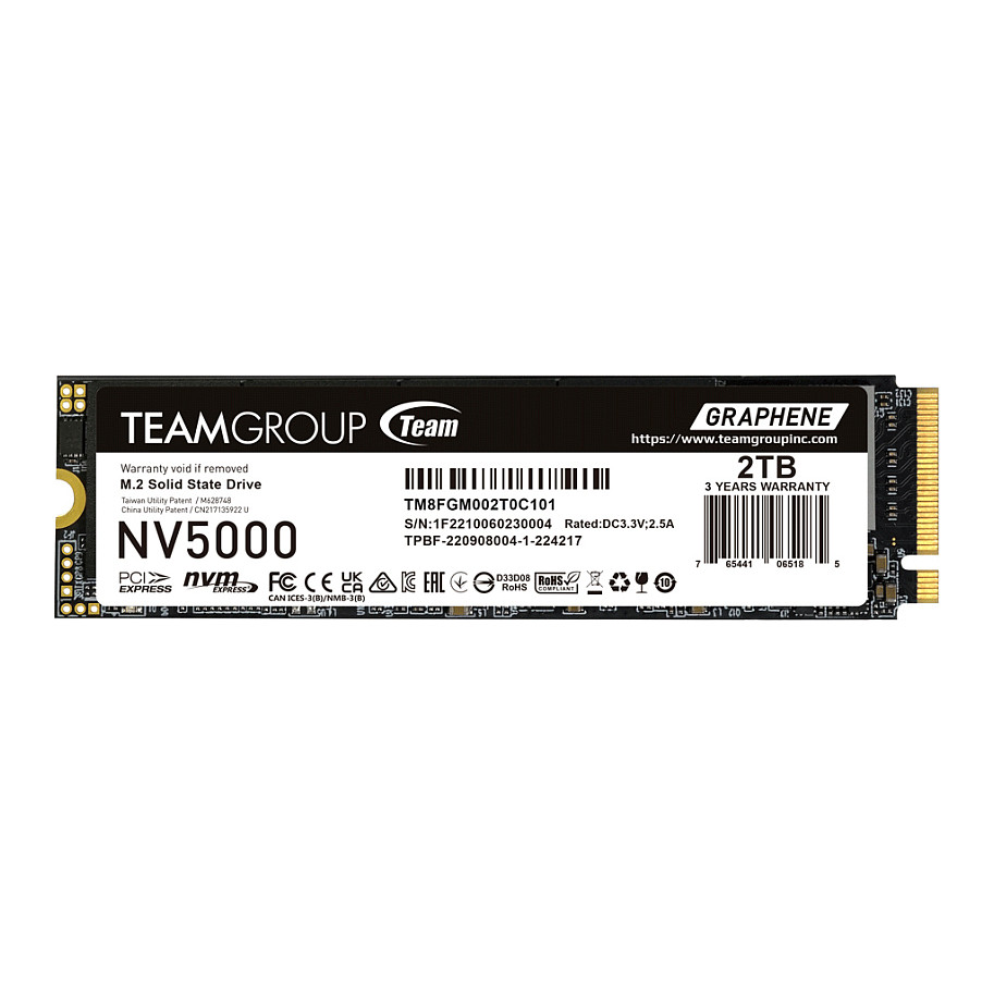 TeamGroup Team Group NV5000 2TB M.2 - TM8FGM002T0C101