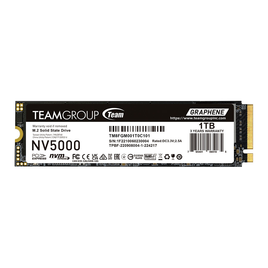 TeamGroup Team Group NV5000 1TB M.2 - TM8FGM001T0C101