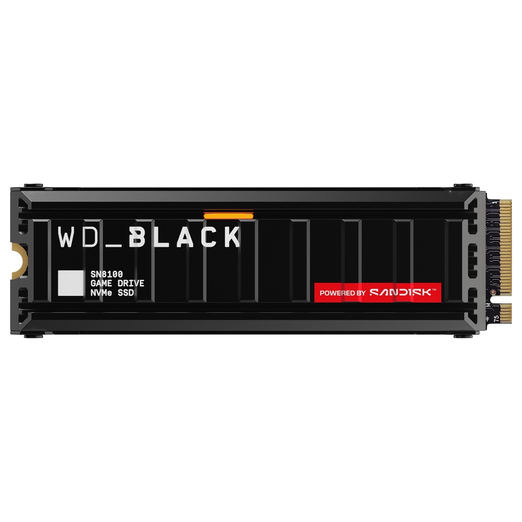 Sandisk WD SN8100 W POWERED BY 2TB M.2 NVMe - WDS200T1XHM-00CMT0
