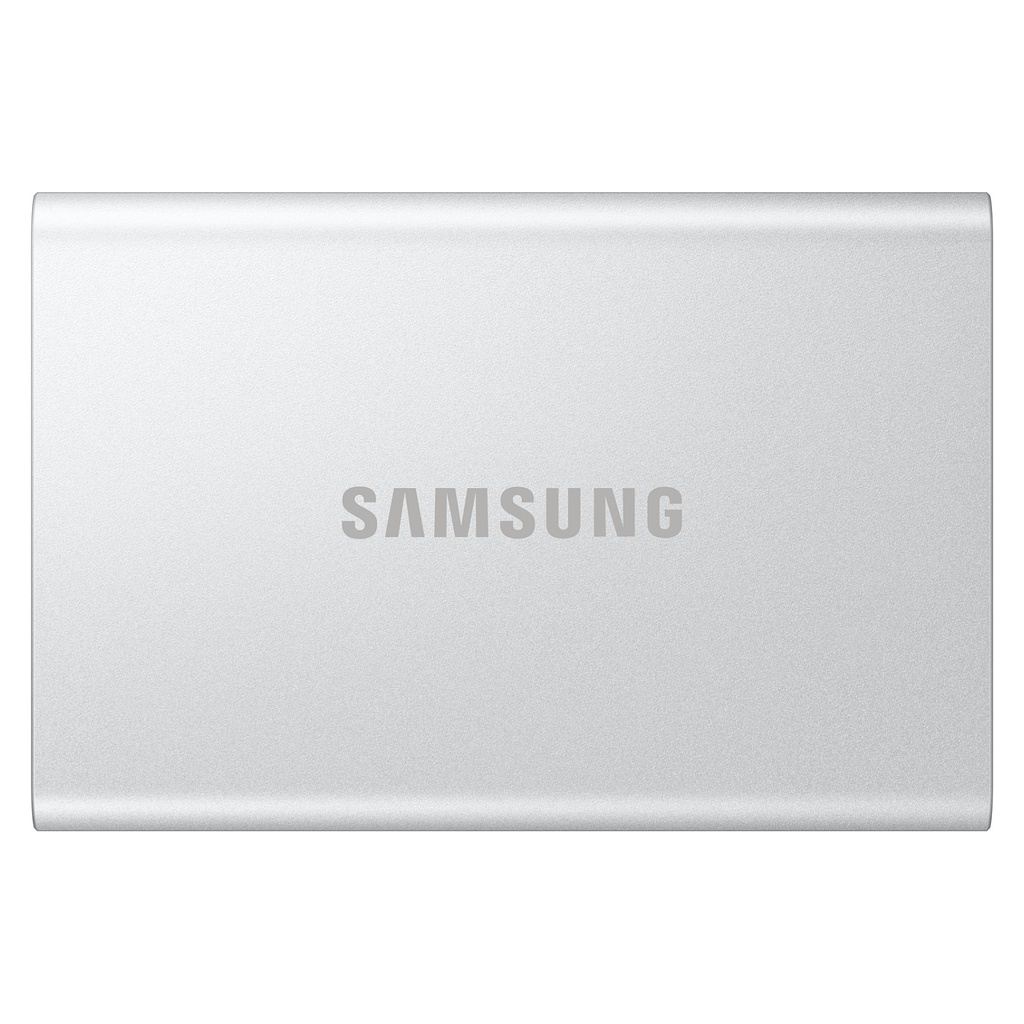 SAMSUNG T7 USB-C 3.1 Silver External Hard Drive - MU-PD1T WW 1TB - MU-PD1T0G/WW