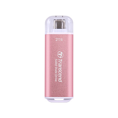Transcend ESD300 USB 3.2 Gen 2x1 - Rosy Pink 2TB - TS2TESD300P