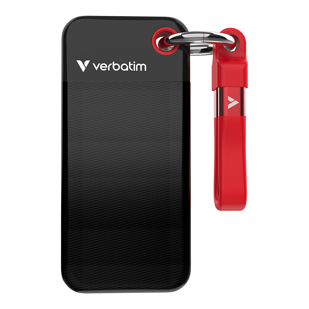 Verbatim Pocket USB 3.2 Typ-C -Red 1TB - 32192