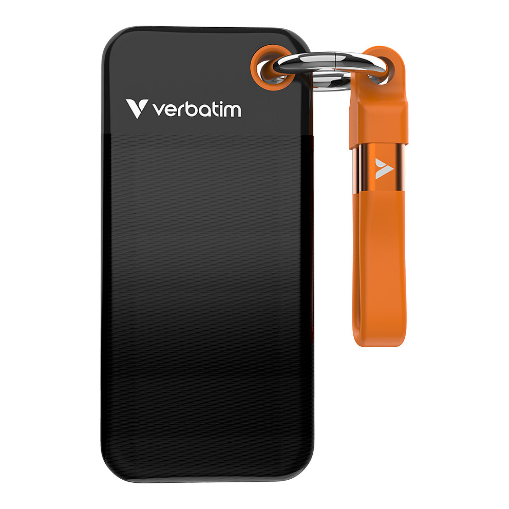 Verbatim Pocket USB 3.2 Typ-C -orange 2TB - 32197