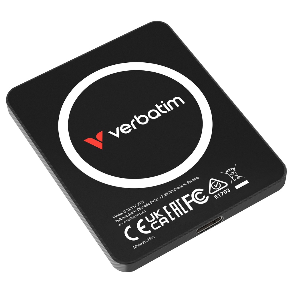 Verbatim SnapBack Ultra Slim USB 3.2 Gen 2x2 2TB - 32337