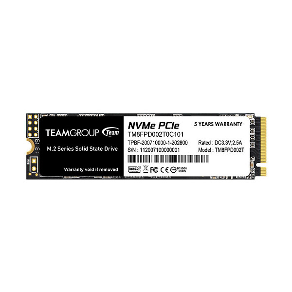 Team Group MP33 PRO 2TB M.2 NVMe - TM8FPD002T0C101