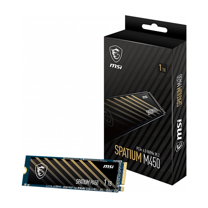 MSI Spatium M450 V1 1TB M.2 NVMe - S78-440L0M0-P83