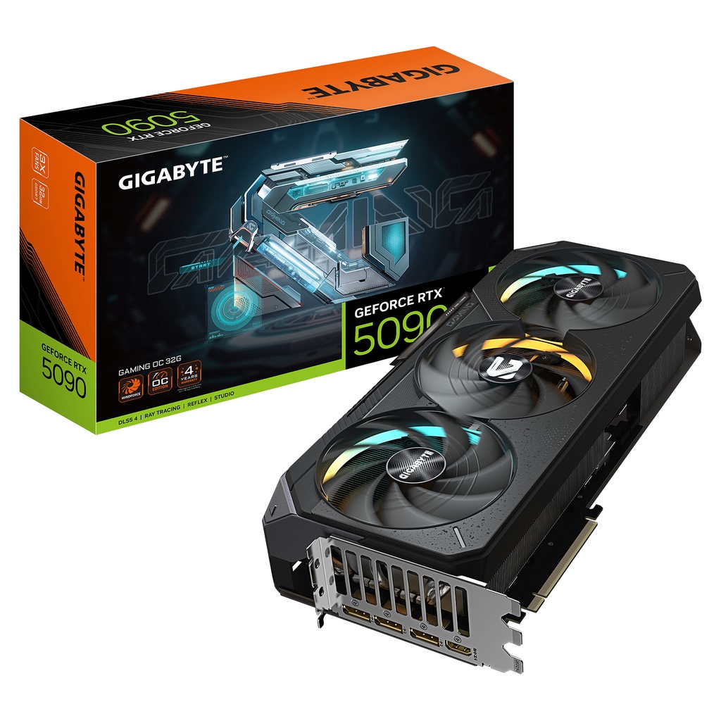 Gigabyte RTX 5090 Gaming OC - GV-N5090GAMING OC-32GD 32GB GDDR7 - GV-N5090GAMING OC-32GD