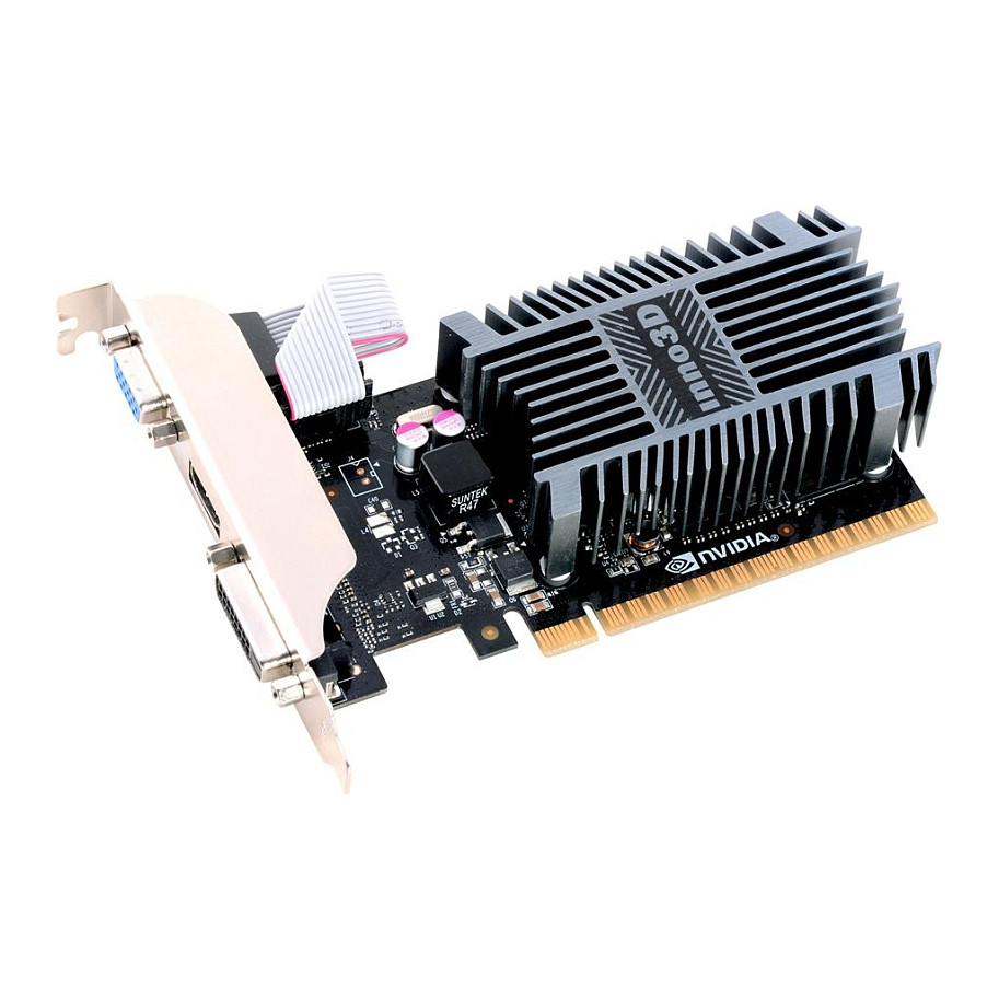 INNO3D GT710 LP DDR3 - N710-1SDV-E3BX - N710-1SDV-E3BX 2GB - N710-1SDV-E3BX