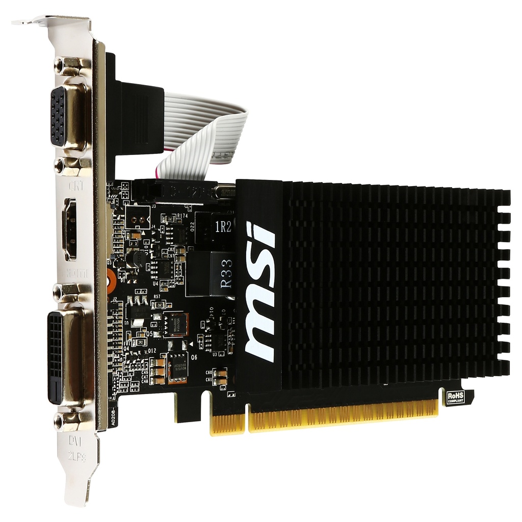 MSI GT710 LP DDR3 - V809-2000R - V809-2000R 2GB - V809-2000R