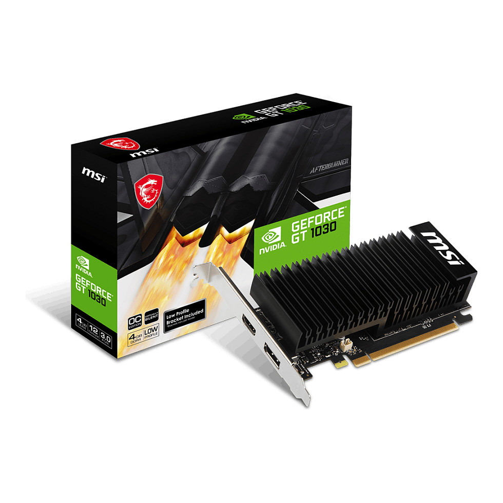 MSI GT1030 OC LP DDR4 - V812-037R - V812-037R 4GB - V812-037R