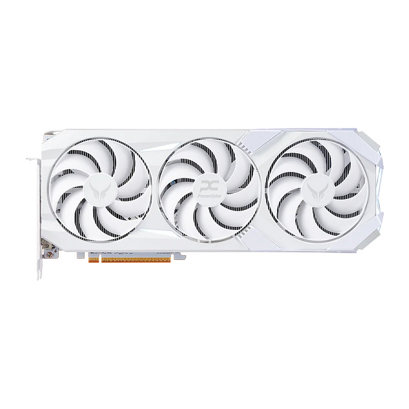 PowerColor RX 9070 XT Radeon Devil Spectral - RX9070XT -E/OC - RX9070XT -E/OC 16GB GDDR6 - RX9070XT 16G-E/OC/WHITE