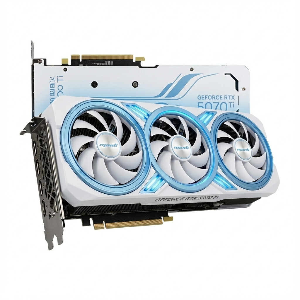 Manli RTX 5070 Ti Polar Fox OC - N765507TIM36440 - N765507TIM36440 - N765507TIM36440 16GB - N765507TIM36440