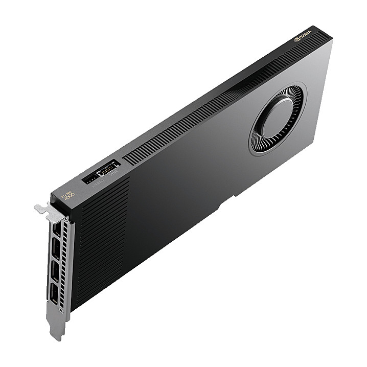 PNY Quadro RTX PRO 4000 Blackwell - VCNRTXPRO4000-SB - VCNRTXPRO4000-SB 24GB GDDR7 - VCNRTXPRO4000-SB