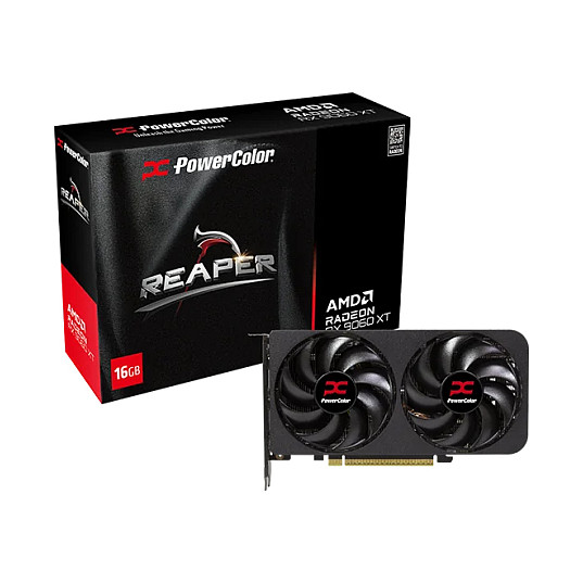 PowerColor RX 9060 XT Radeon Reaper - RX9060XT -A 16GB GDDR6 - RX9060XT 16G-A