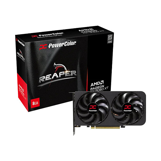 PowerColor RX 9060 XT Radeon Reaper - RX9060XT -A 8GB GDDR6 - RX9060XT 8G-A