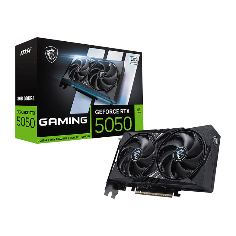 MSI RTX 5050 Gaming OC - V538-001R - V538-001R - V538-001R 8GB GDDR6 - V538-001R