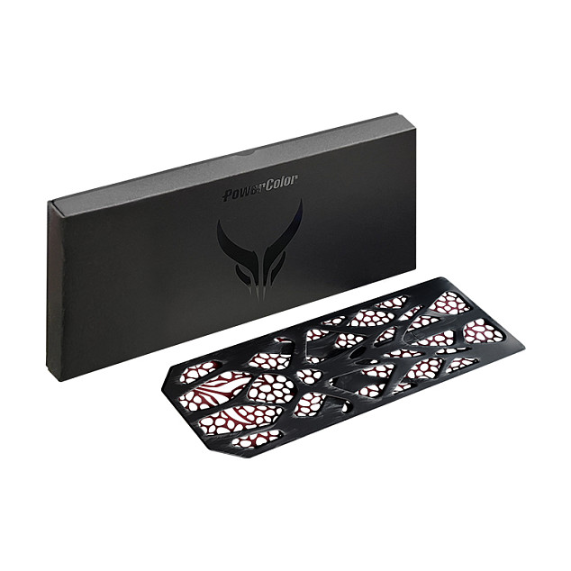 PowerColor Swappable Backplate for RX 7900er Devil Alu - SBP-790002 - SBP-790002 - SBP-790002