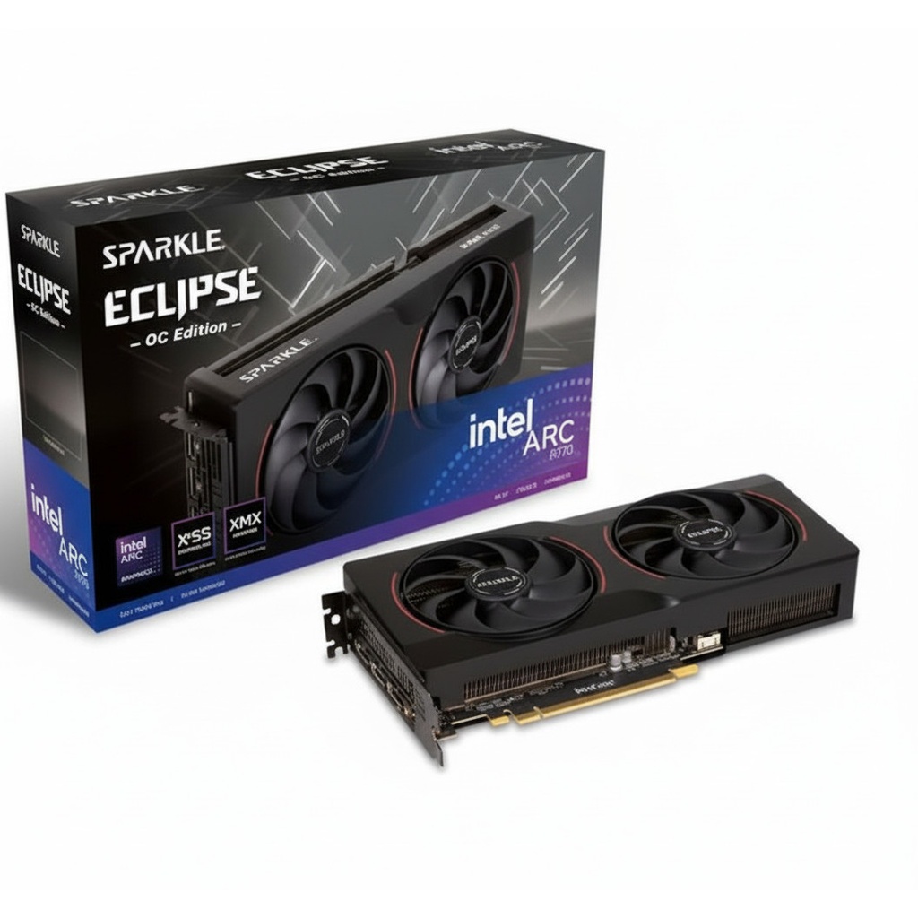 Sparkle B570 Intel Arc Eclipse OC - SB570GB-10GOC - SB570GB-10GOC 570GB GDDR6 - SB570GB-10GOC