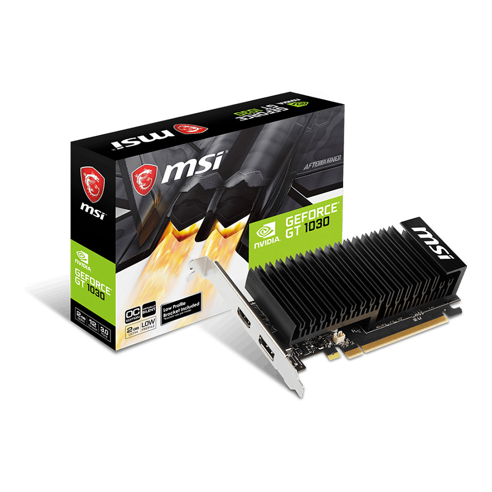MSI GT1030 OC LP DDR4 - V809-2825R - V809-2825R 2GB - V809-2825R