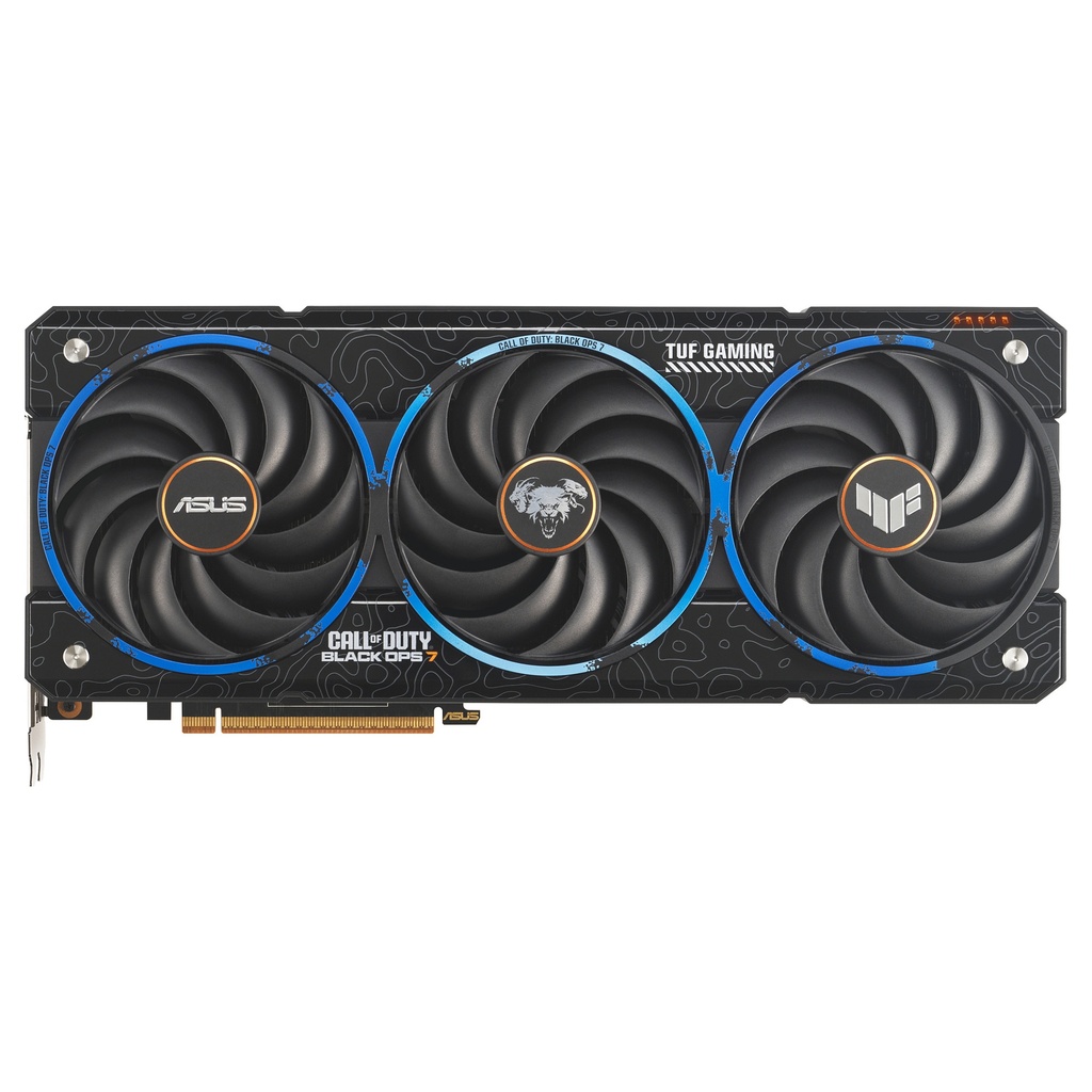 RX 9070 XT 16GGB ASUS TUF Gaming Black Ops 7 Special Edition GDDR6 3 Fan