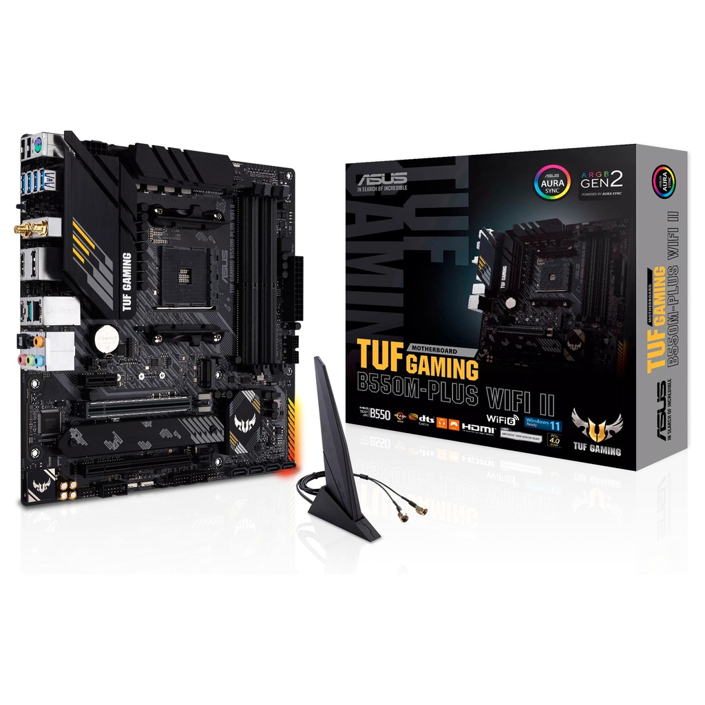 ASUS TUF GAMING B550M-PLUS B550 AM4 ATX - 90MB19Y0-M0EAY0