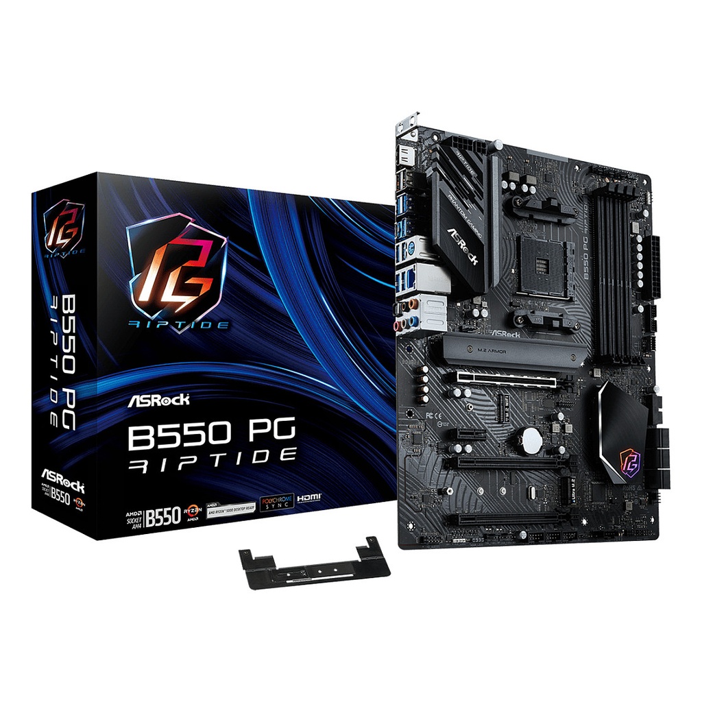 ASRock PG Riptide B550 AM4 - 90-MXBGH0-A0UAYZ