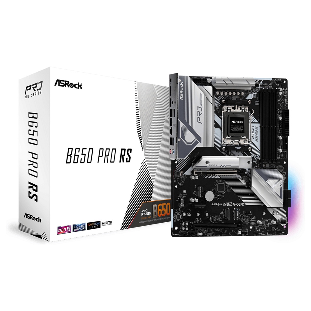 ASRock Pro RS B650 AM5 - 90-MXBL10-A0UAYZ