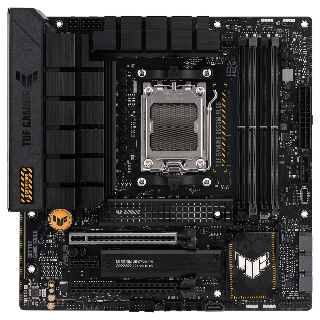 ASUS TUF GAMING B650M-PLUS B650 AM5 mATX - 90MB1BG0-M0EAY0