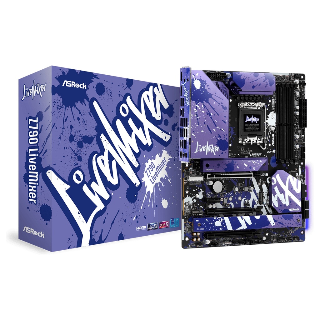 ASRock LIVE MIXER Z790 LGA1700 - 90-MXBK10-A0UAYZ