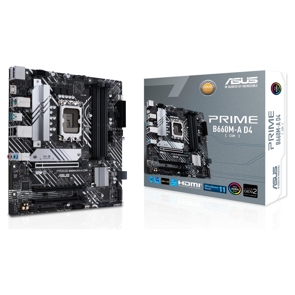 1700 ASUS PRIME B660M-A CSM mATX D4