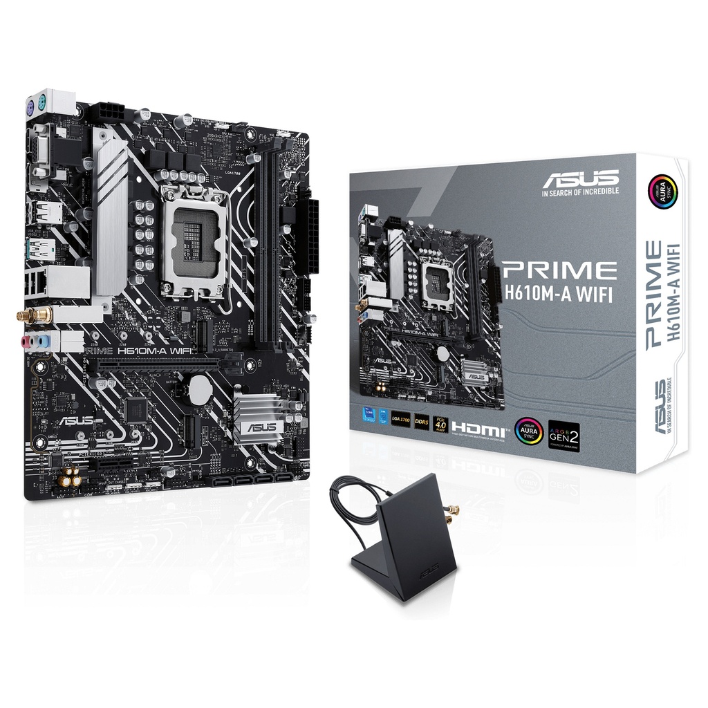 ASUS PRIME H610M-A H610 LGA1700 mATX - 90MB1G00-M0EAY0
