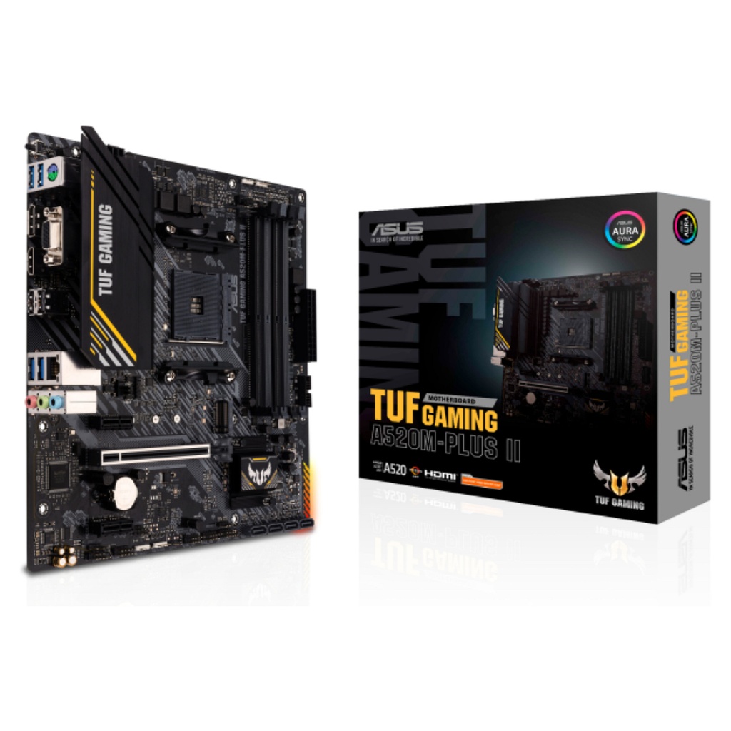 ASUS TUF GAMING A520M-PLUS II A520 AM4 mATX - 90MB17G0-M0EAY0