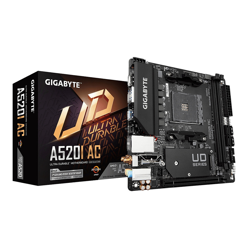 Gigabyte A520I AC A520 AM4 ITX - A520I AC