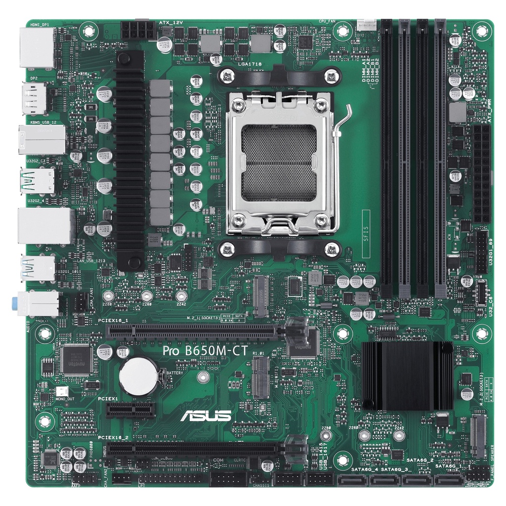 ASUS PRO B650M-CT-CSM B650 AM5 mATX - 90MB1EC0-M0EAYC